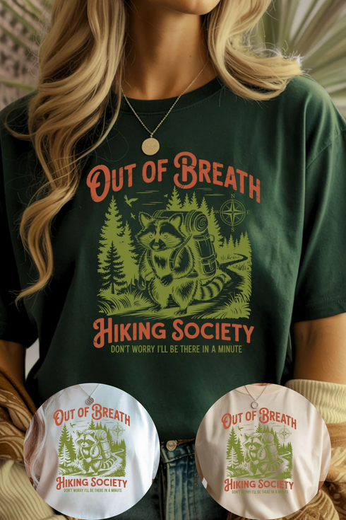 Out of Breath Graphic Tee