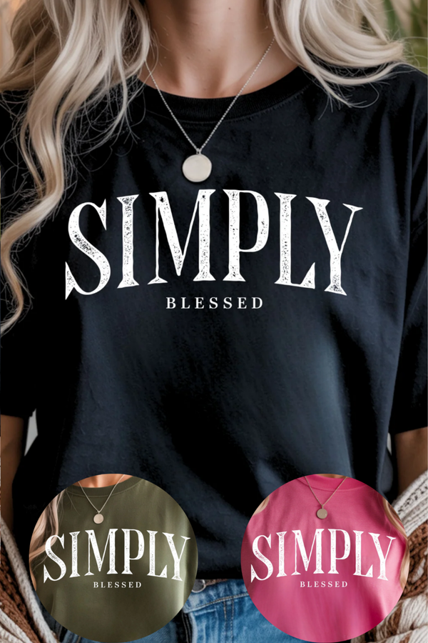Simply Blessed Graphic Tee