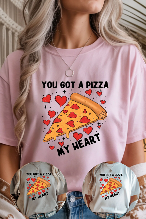 Pizza My Heart Graphic Tee