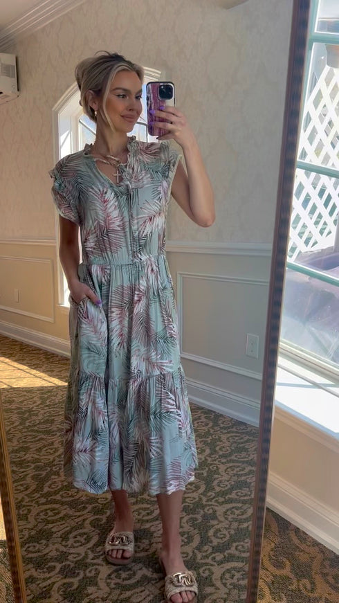 Palms & Paradise Dress