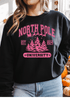 (10 - 31 - 25) North Pole Sweatshirt - LISA MARIE BOUTIQUE - S - Black Gildan Sweatshirt -