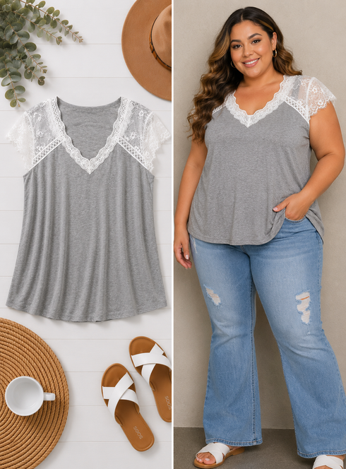 Loved In Lace Blouse
