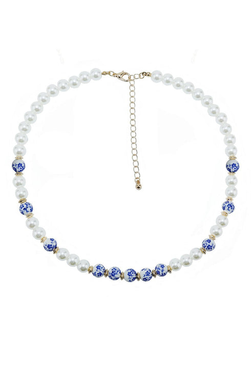 Royal Blossom Pearl Necklace
