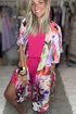 Painted Petals Kimono