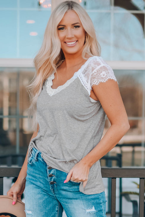 Loved In Lace Blouse