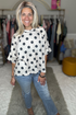 Play It Cool Polka Dot Top