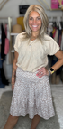 Blushing Wild Midi Skirt