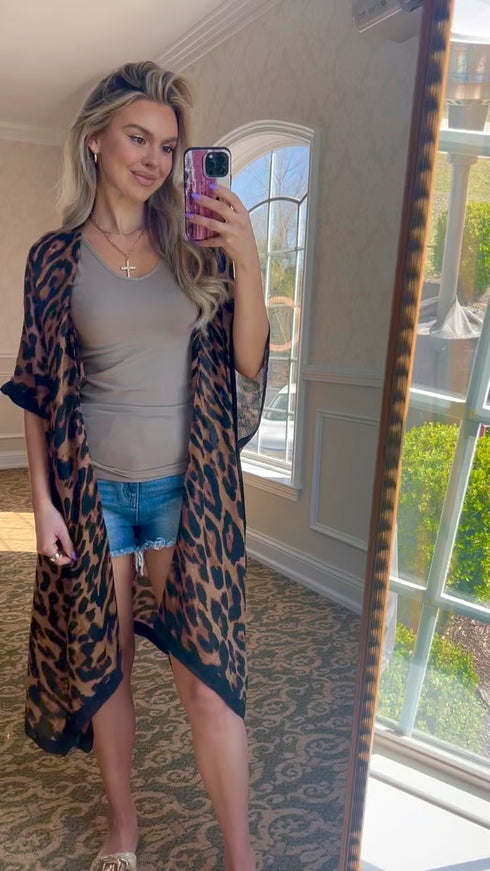 Mocha Timeless Basics Tank