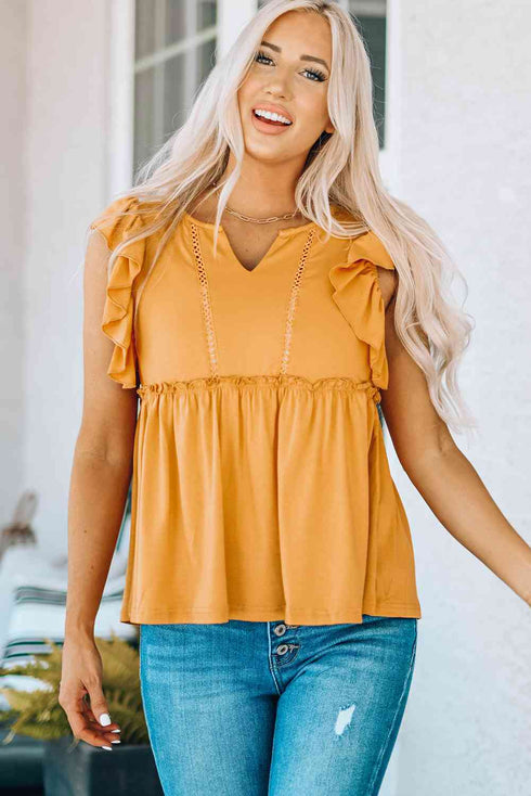 Sunshine On My Mind Babydoll Blouse