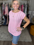 Roselight Stripe Blouse
