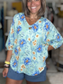 Coastal Bloom Blouse