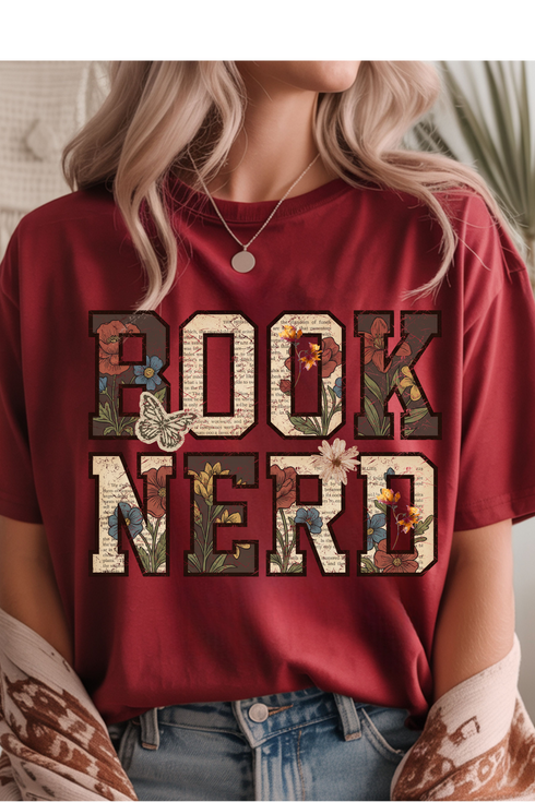Book Nerd Graphic Tee