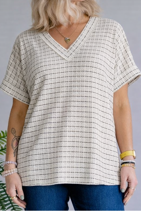 Ash & Light Knit Top