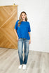 Bare Necessitee Relaxed Tee in Ocean Blue