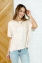 Bare Necessitee Relaxed Tee in Sand Beige