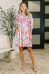 Barely Catch My Breath Notch Neck Dress