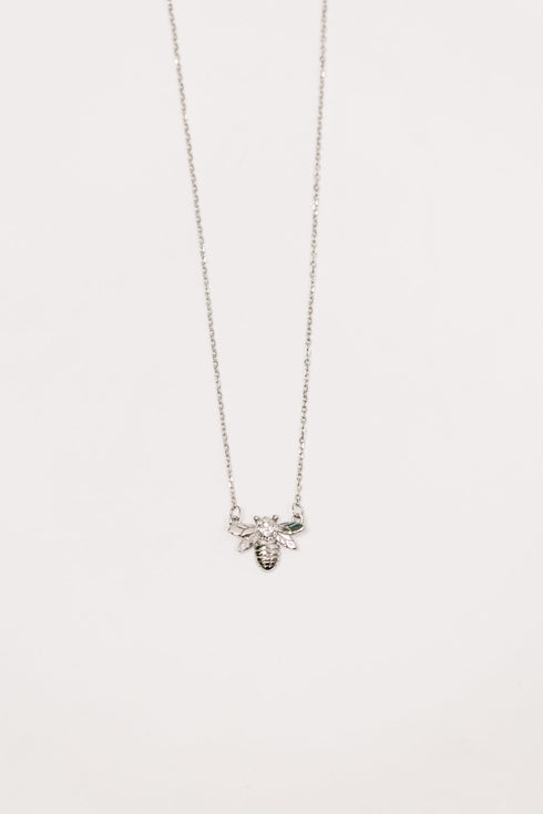 Bee Line Sterling Silver Necklace