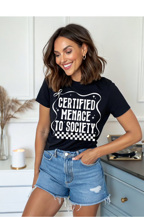 Certified Menace Graphic Tee