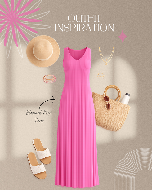 Bloomveil Maxi Dress