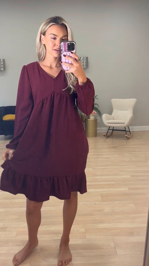 Burgundy Bliss Dress