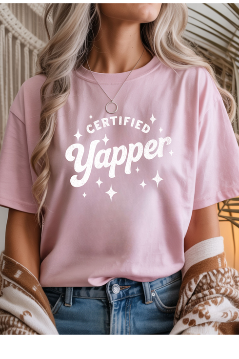 Certified Yapper Graphic Tee