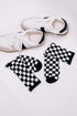 Check Yo'Self Quarter Socks