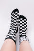 Check Yo'Self Quarter Socks