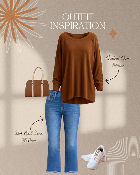 Chestnut Charm Pullover