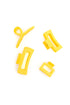 Claw Clip Set of 4 in Lemon