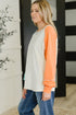 Color Me Confused Color Block Top