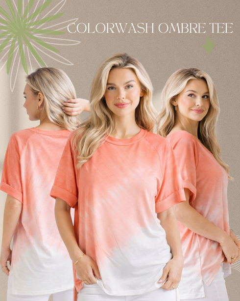 Colorwash Ombre Tee