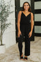 Completely Justified Jumpsuit in Black