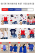 Patriot Ruffle Top