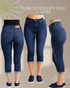 Dark Denim Judy Blue Capris