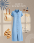 Deep Tide Maxi Dress