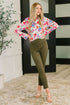 Distinguished Guest Floral Button Down