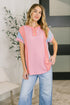 Don't Stop Til' You Get Enough Color Block Top