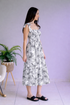 Enchanted Teal Garden Dress