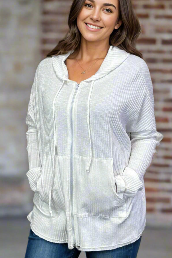 Fashion Flurry - Zip Up Hoodie