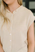Feminine Intuition Button Down Blouse