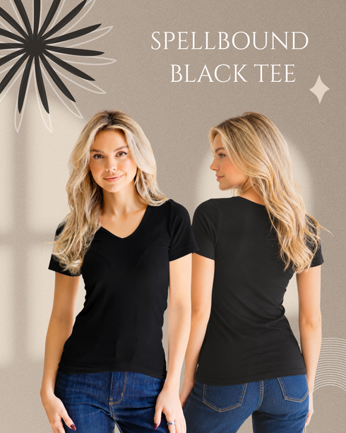 Spellbound Black Tee