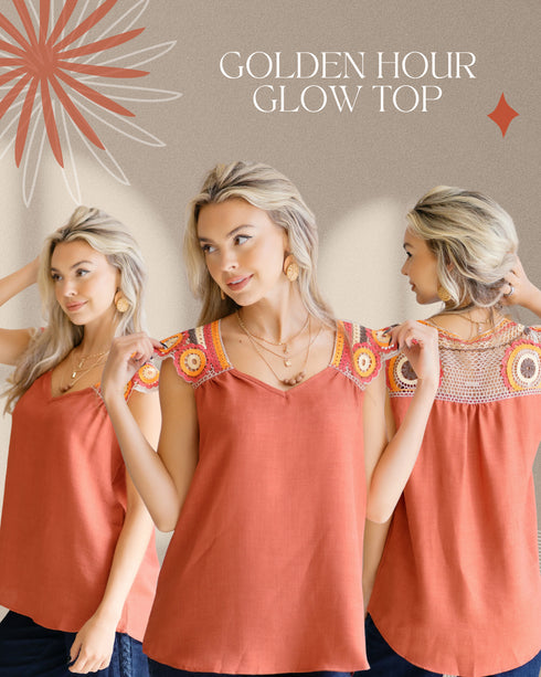 Golden Hour Glow Top