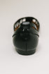 Gulla Woven Slip On Flats in Black