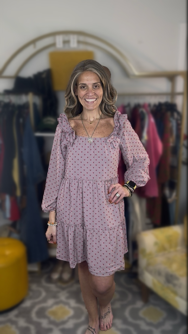 Heartbeat Ruffle Mini