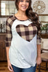 Heart of Plaid Raglan