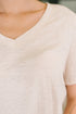 I Don't Have to Choose V-Neck Tee in Oatmeal
