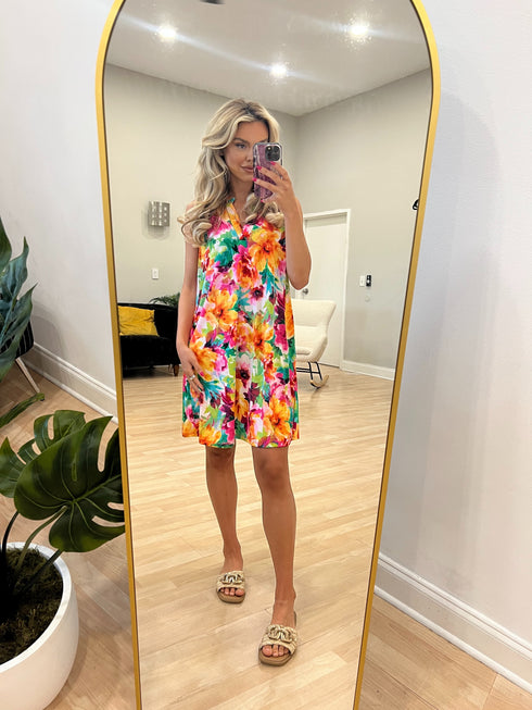 Tropical Bloom Dress