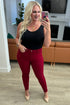 Wanda High Rise Control Top Skinny Jeans Scarlet Judy Blue