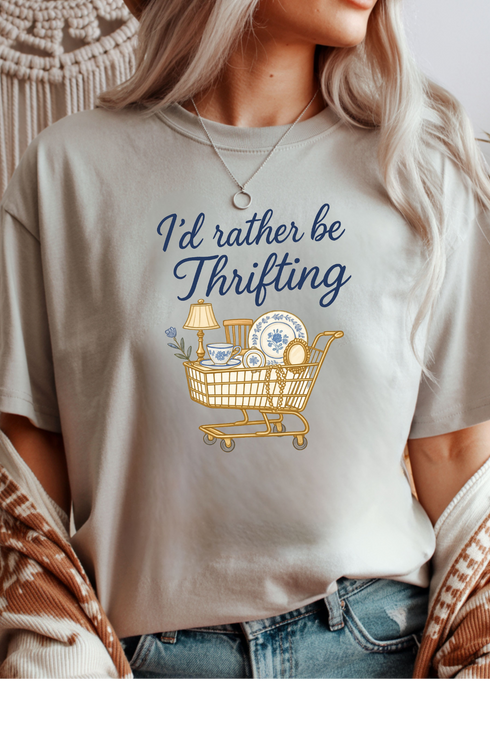 Rather Be Thrifting Graphic Tee