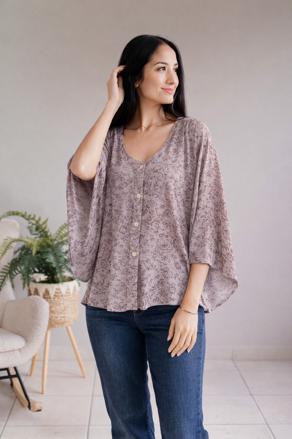 Oasis Petal Kimono Sleeve